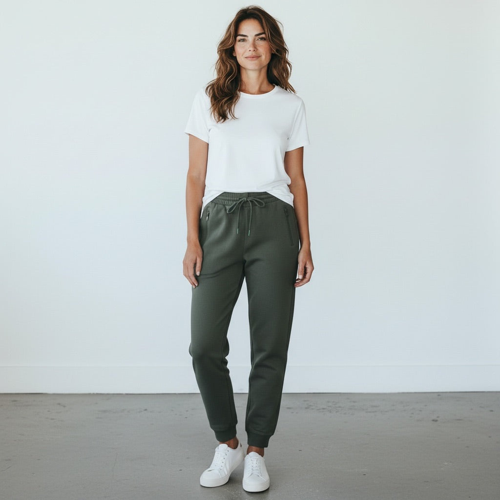 Olive Green Old Navy Active Women-Bottoms, Small