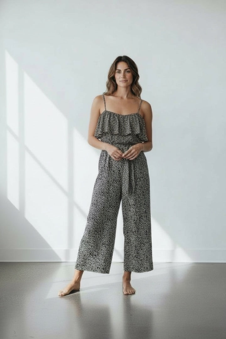 Black/White design She & Sky Women-Dresses/Rompers, Small