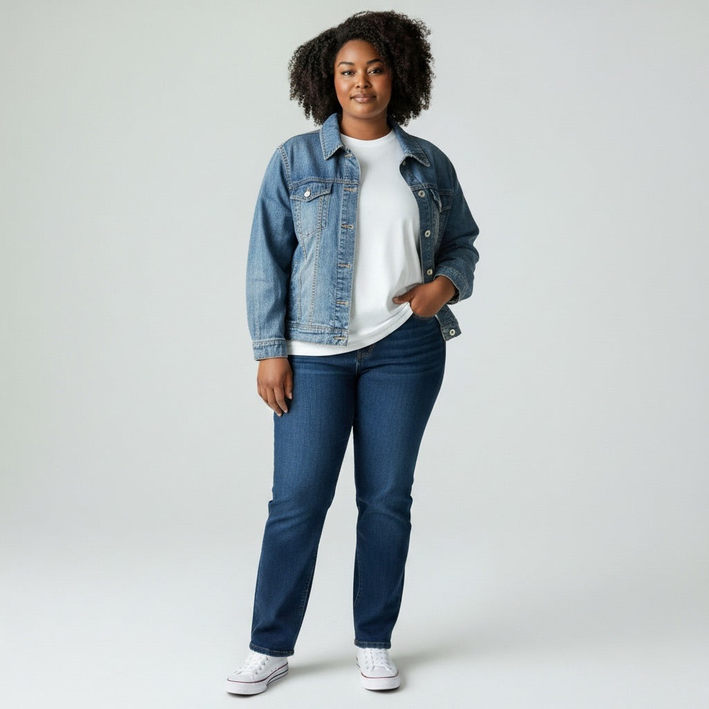 Blue Denim Merona Women-Tops, 16/18