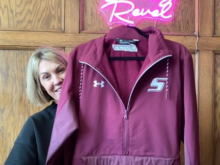 Maroon SIU Women-Outerwear, Large