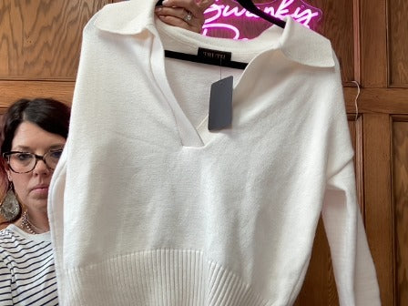 cream Truth by Republic long sleeved, S
