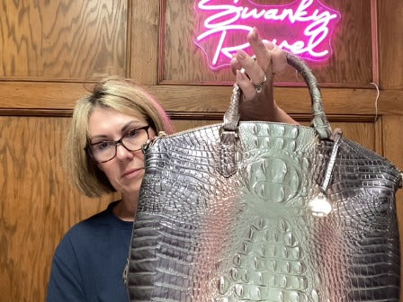 Silver/Gold Brahmin Women-Accessories/Purses