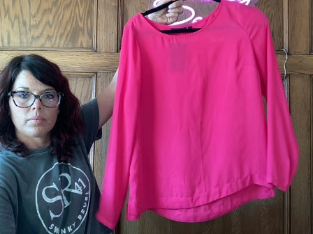 Hot pink Apt 9 Women-Tops, Small