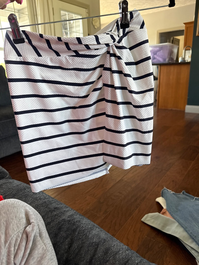 Navy/White Calia Swimsuit, Small
