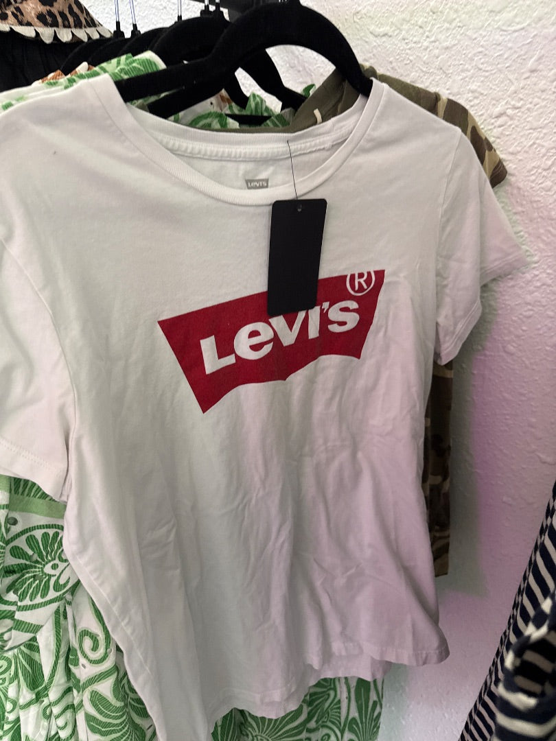 White Levi's Women-Tops, Large