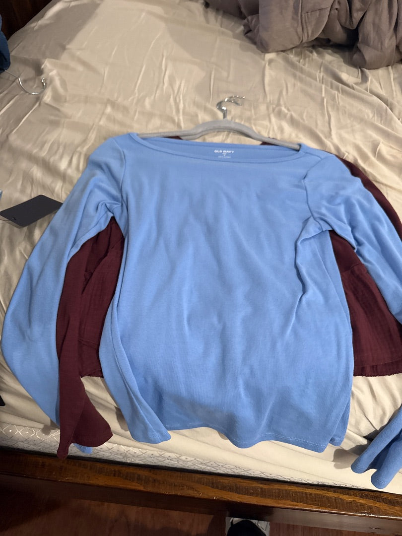 Blue Old Navy Women-Tops, Medium