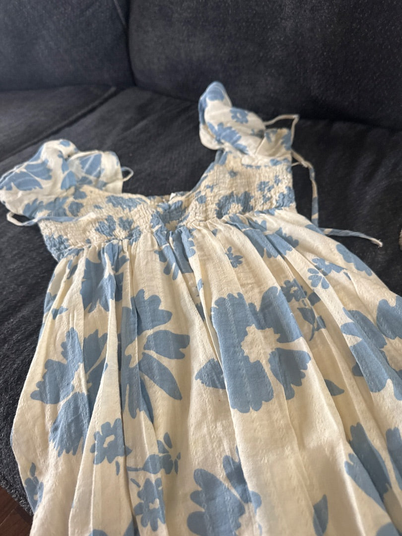 White/Blue American Eagle Women-Dresses/Rompers, XS