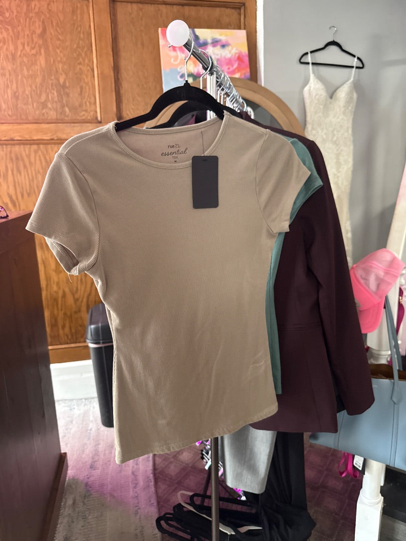 Tan Rue 21 Women-Tops, Medium
