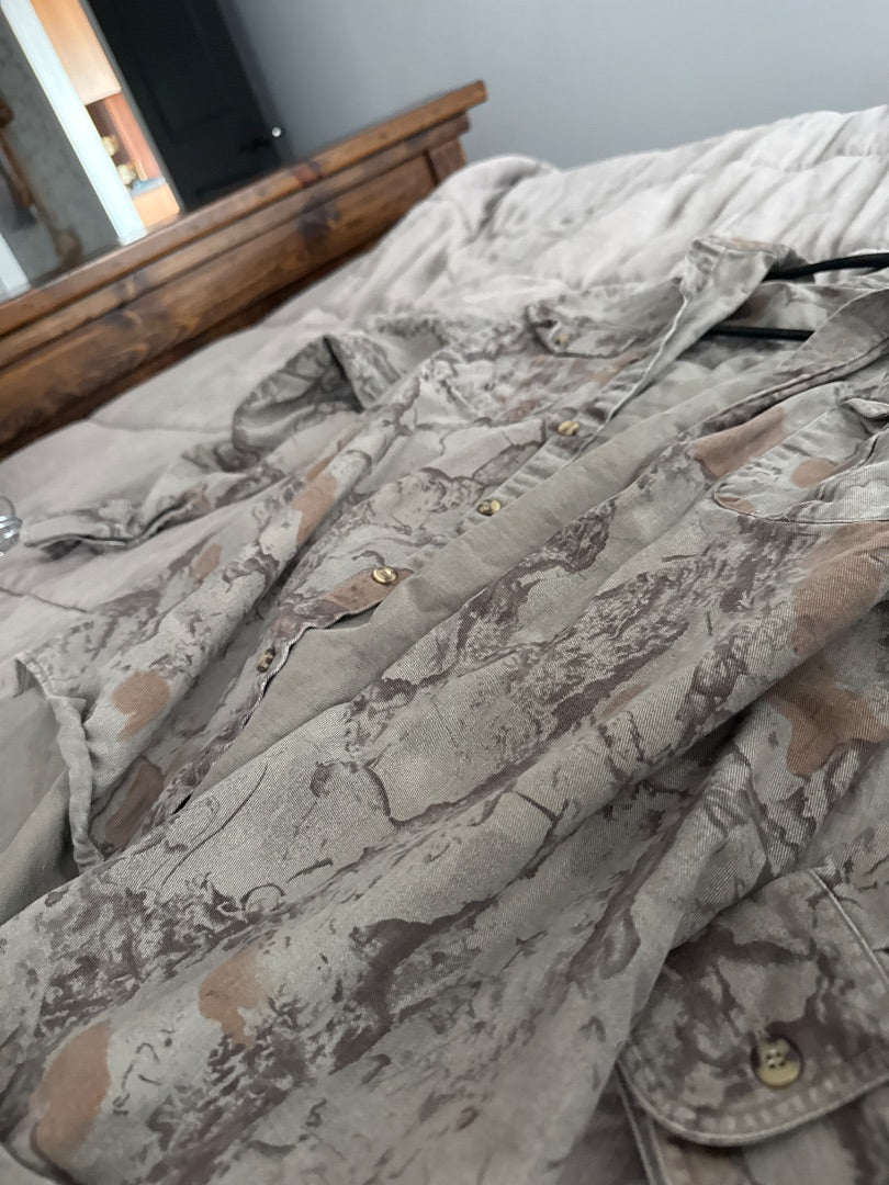 Camo Natural Gear Women-Tops, Medium