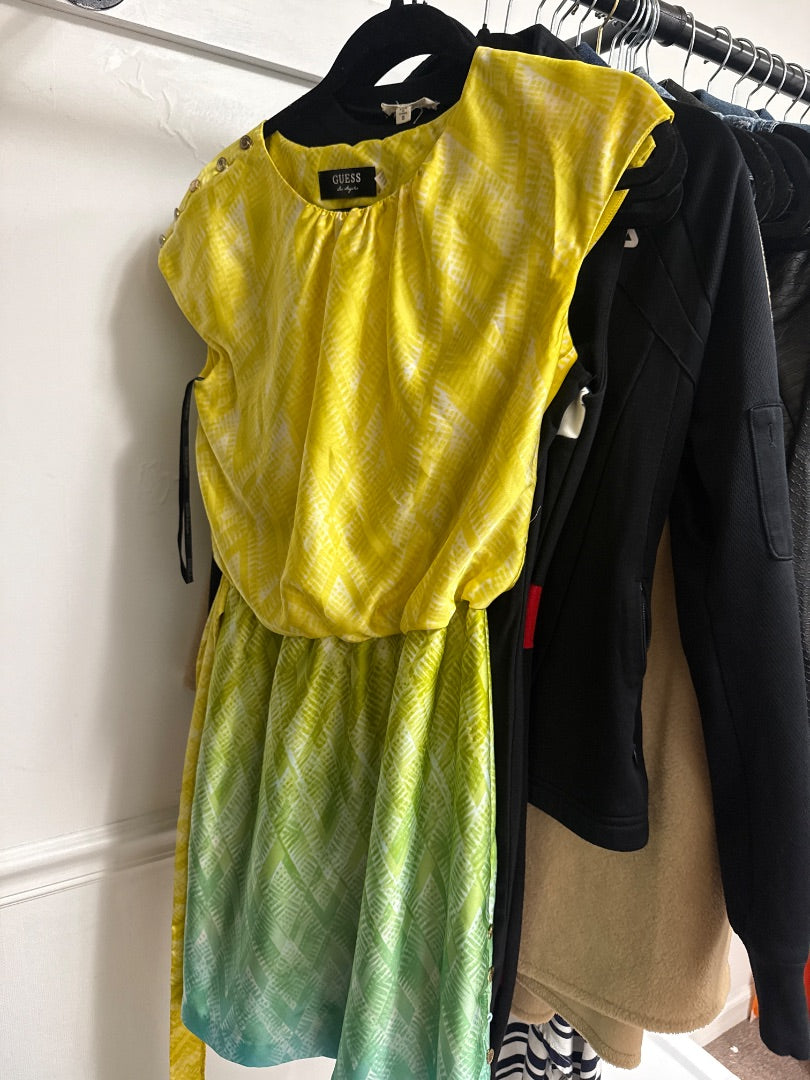 Yellow/Green Guess Women-Dresses/Rompers, 0