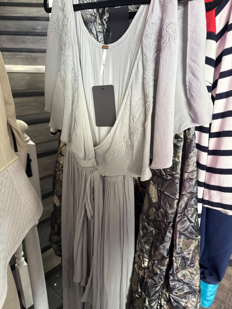 Gray Free People Women-Dresses/Rompers, XS