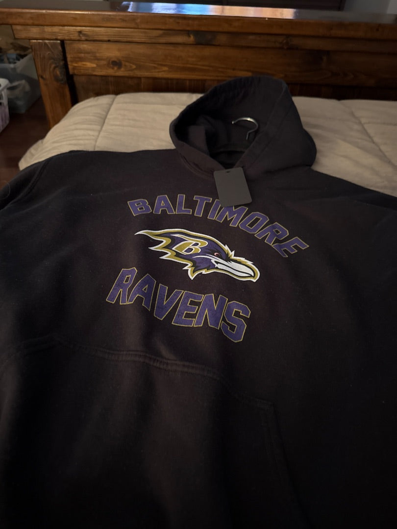Black Baltimore Ravens Women-Tops, XL