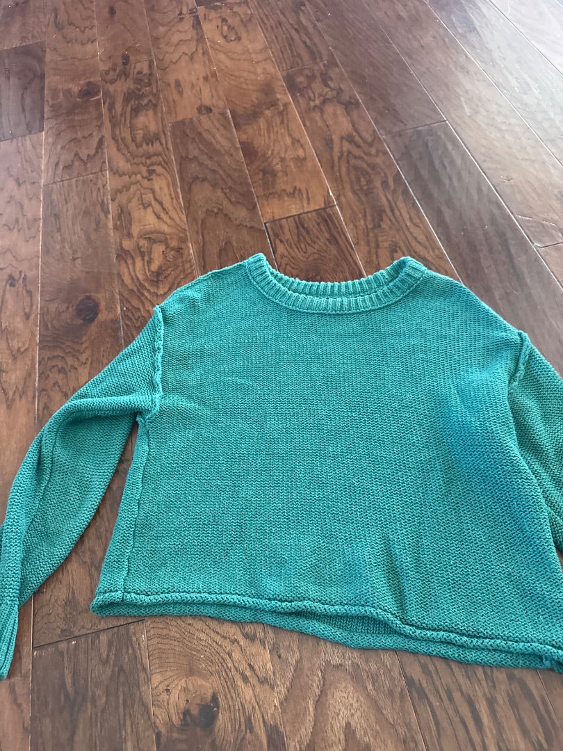 Green American Eagle Women-Tops, Small