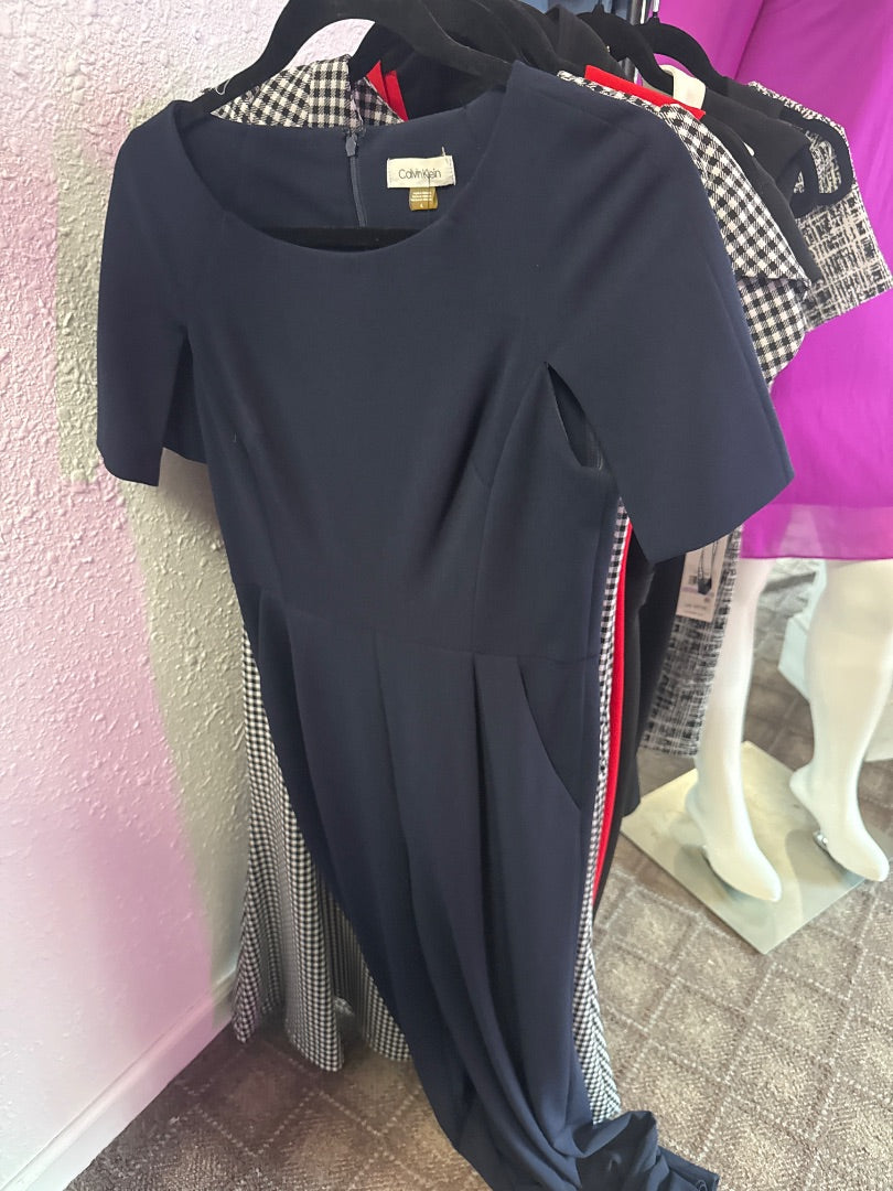 Navy Calvin Klein Women-Dresses/Rompers, 4