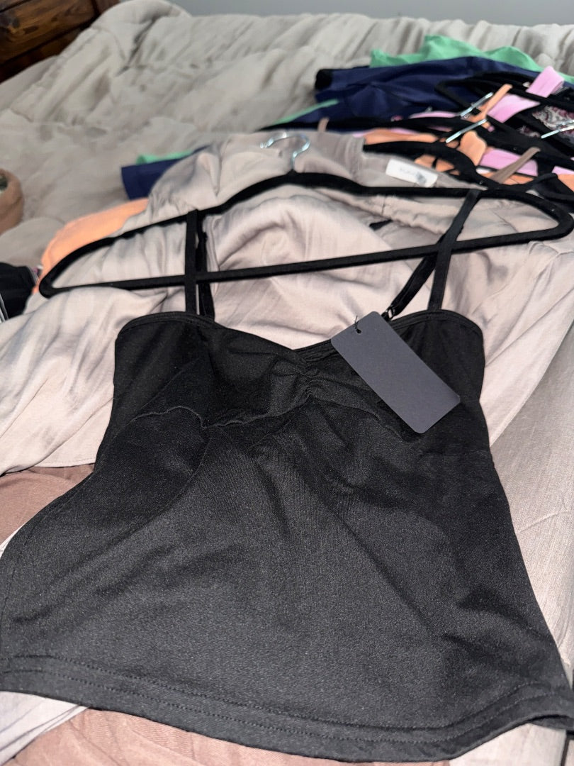 Black Shein Women-Tops, XS