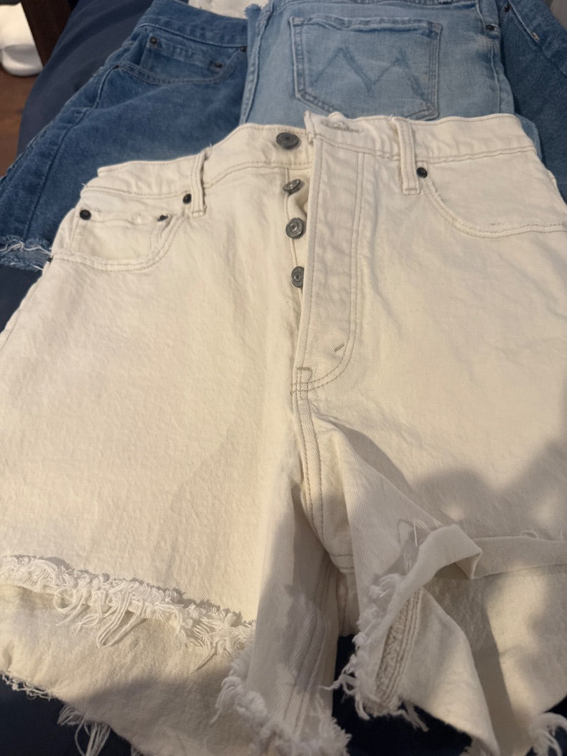 White Abercrombie & Fitch Women-Bottoms, 29