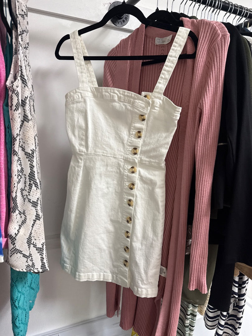 White Forever 21 Women-Dresses/Rompers, Small