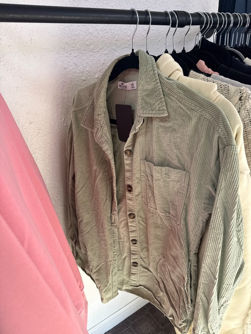Green Hollister Women-Tops, XS