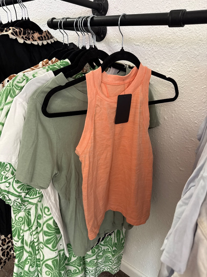 Orange No Brand Women-Tops, XS