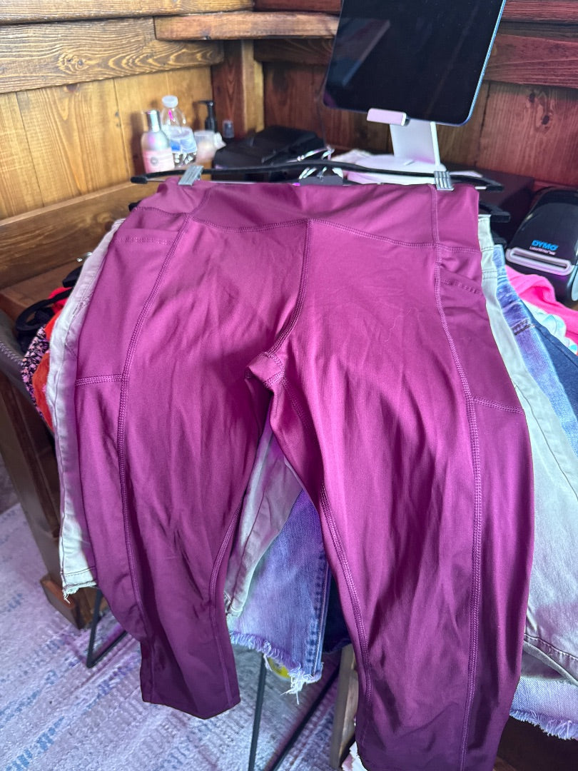 Maroon Avia Women-Bottoms, 8