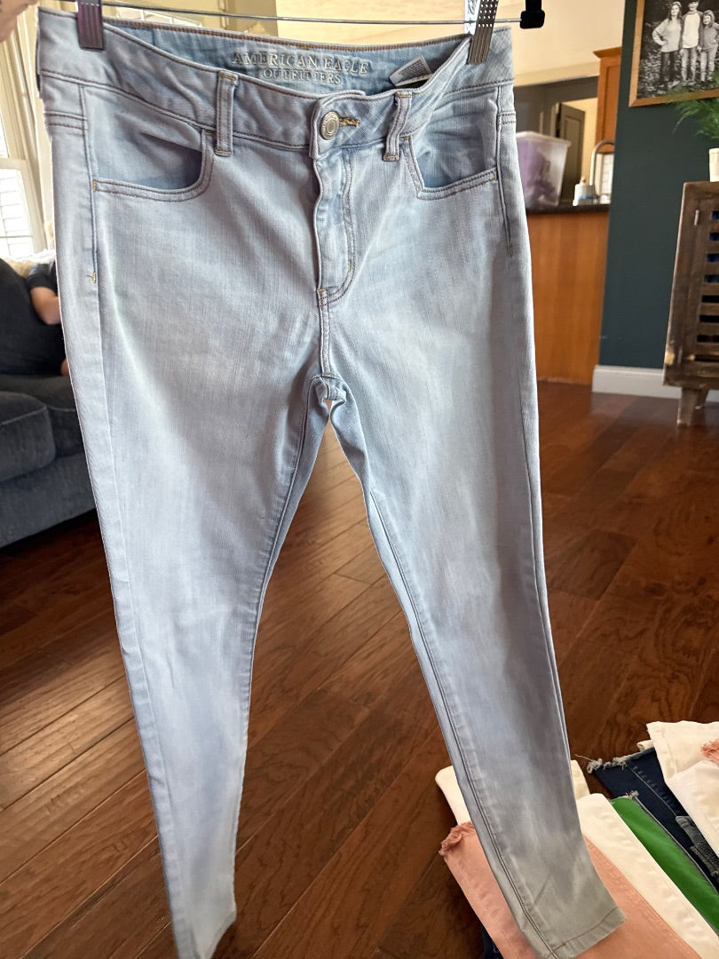 Light denim American Eagle Women-Bottoms, 10