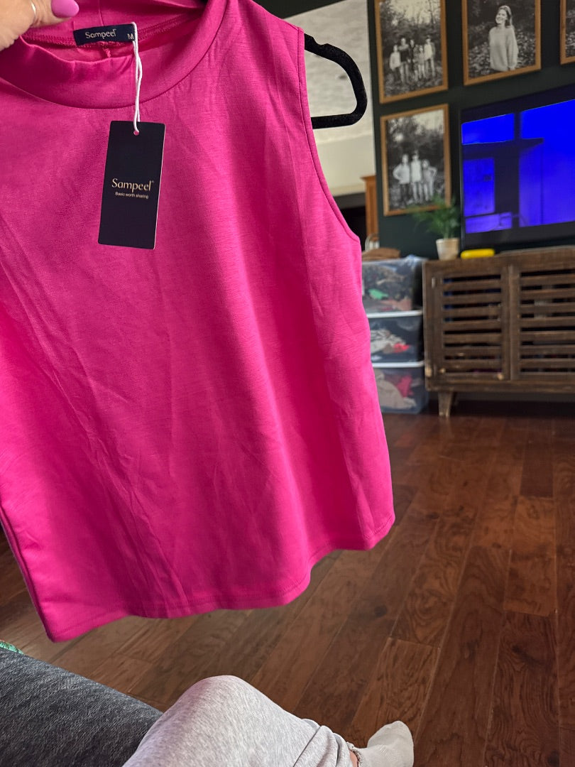 Pink Sampeel Women-Tops, Medium