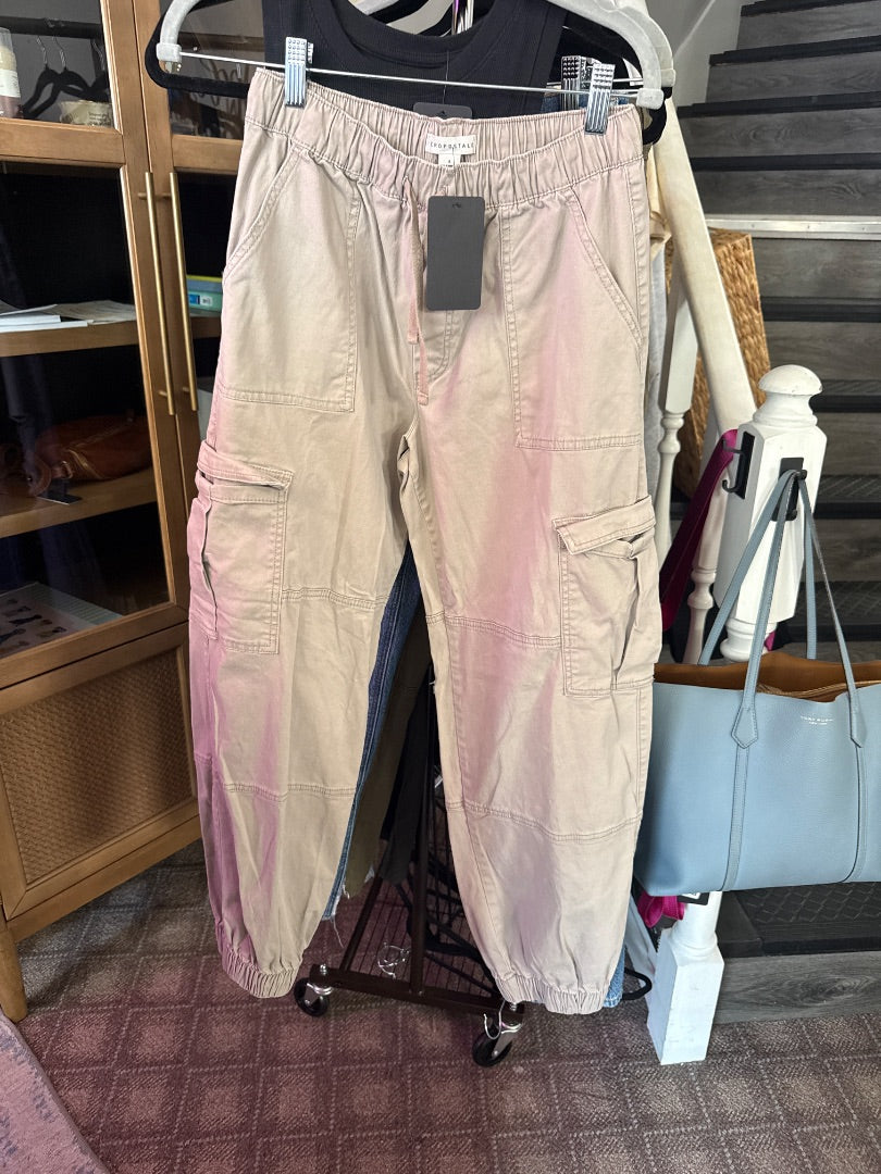 Tan Aeropostale Women-Bottoms, Small