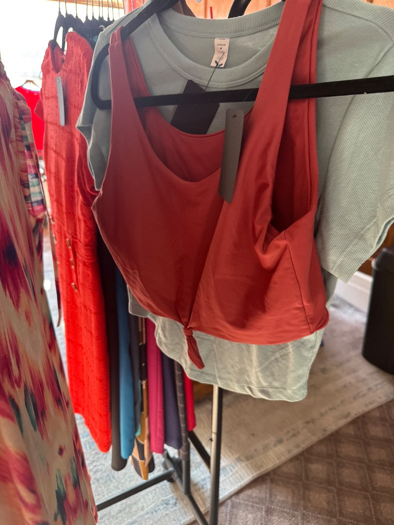 Burnt Orange No Brand Women-Tops, No Size