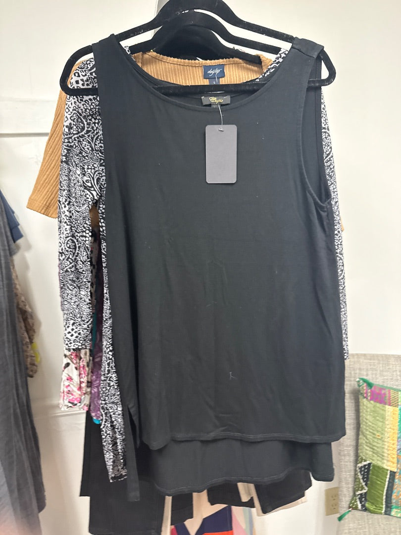 Black Cupid Women-Tops, Large