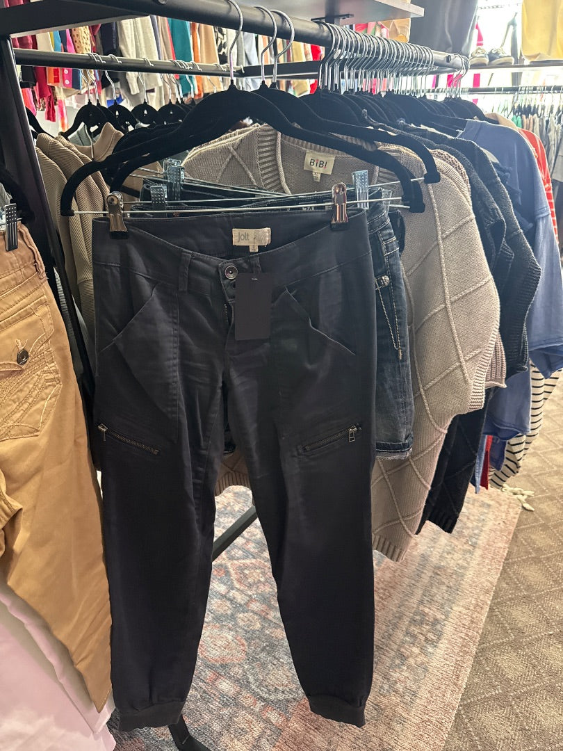 Navy Jolt Women-Bottoms, 0