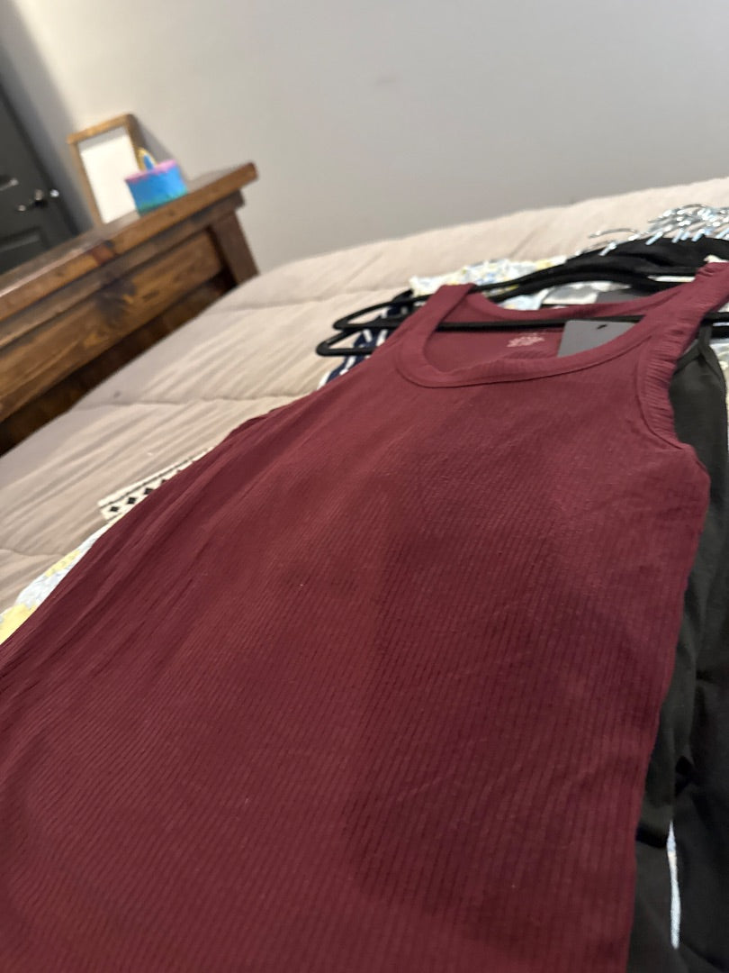 Maroon American Eagle Women-Tops, Medium