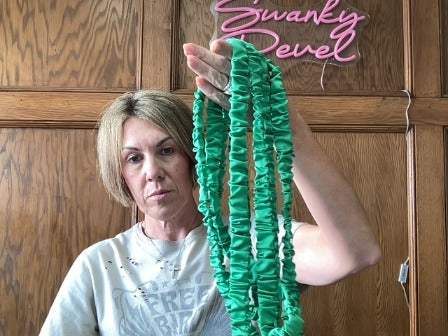 Green Lanyard Women-Accessories/Purses