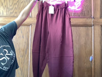 Burgundy New Juna Women-Bottoms, Small