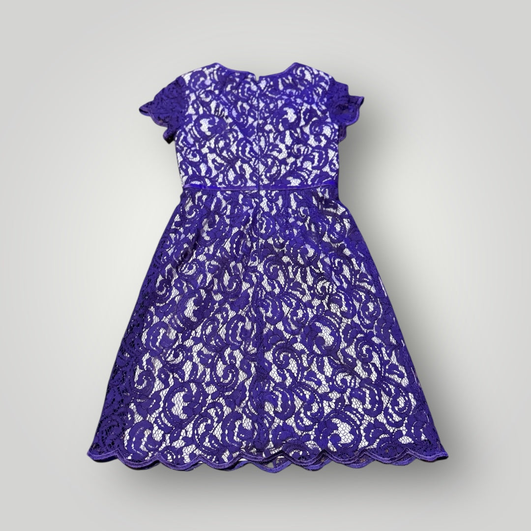 Adrianna Papell Lace Overlay Dress Size 2