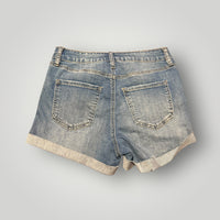 Rue21 Distressed Denim Shorts Size 6