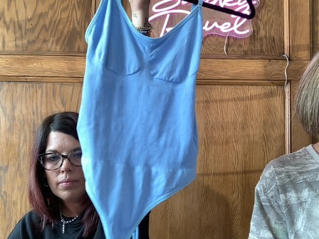 Blue No Brand body suit, Large