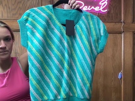 Green No Brand Women-Tops, No size
