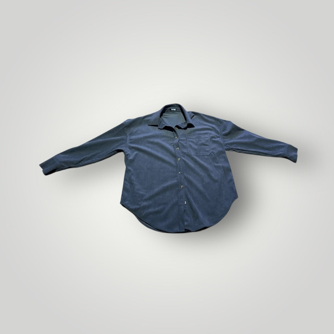 BTFBM Corduroy Button Down Shirt Size Medium