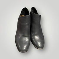 Black Leather Booties Lucky Brand Size 6.5