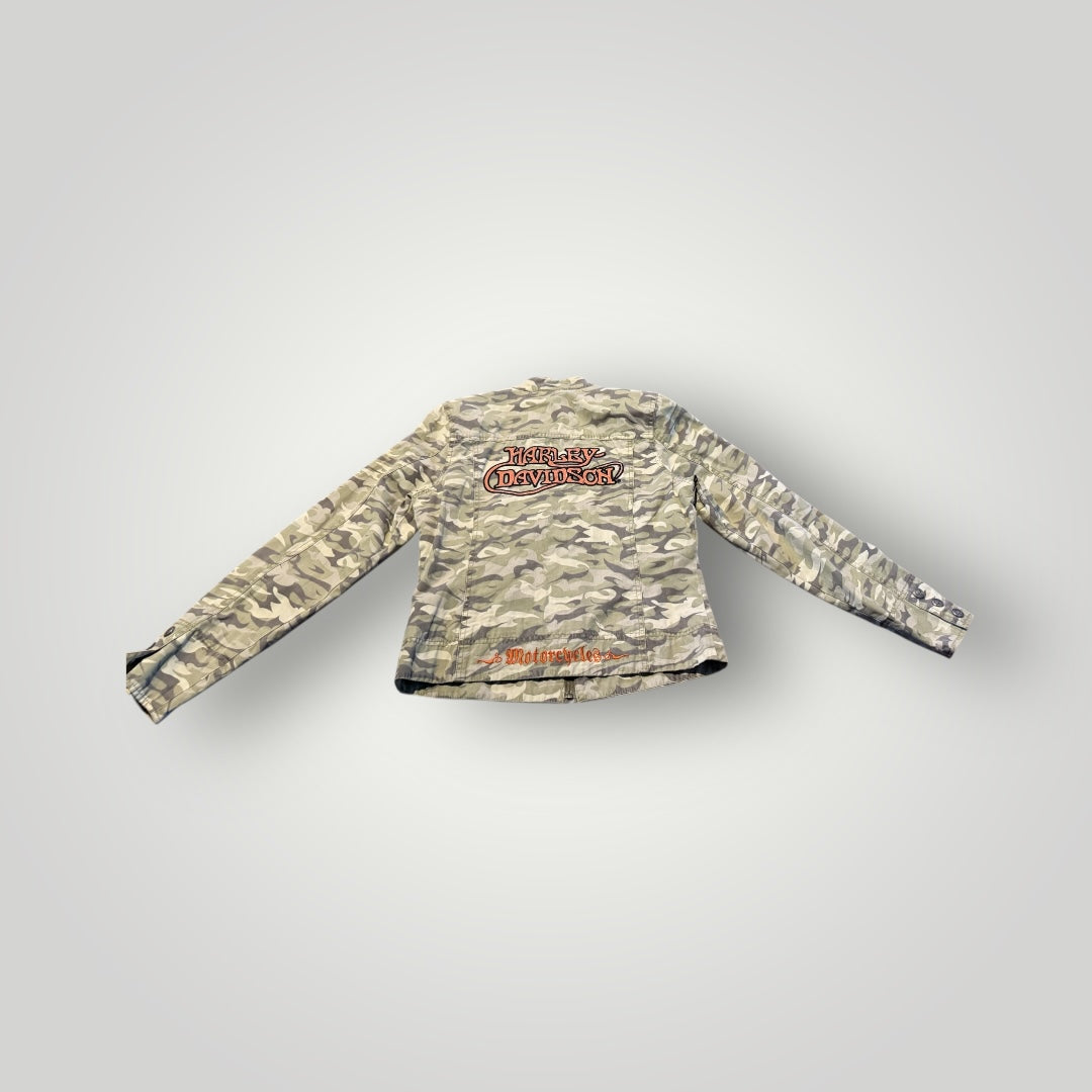 Harley Davidson Women’s Camo Jacket Size Small