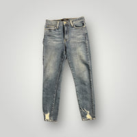 Just Black Denim Distressed Skinny Jeans Size 28