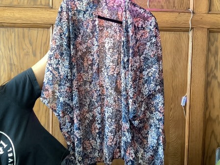 Blue Floral Maurice’s Women-Tops, One Size