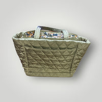 Vera Bradley Quilted Laptop Tote Bag