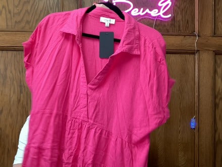 Pink Umgee Women-Dresses/Rompers, XL