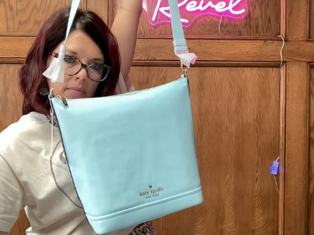 Light Blue Kate Spade Handbag, Medium