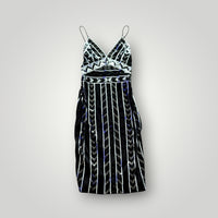 Express Art Deco Sequin Midi Dress Size Small