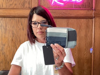 gray/white/blue the sak wallet
