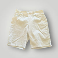 INC White Bermuda Shorts Size 8