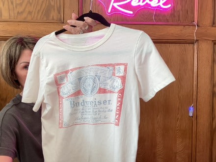 Budwiser Women-Tops, Small
