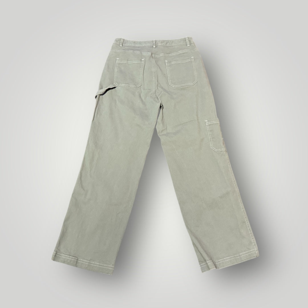 Taupe Utility Straight Leg Pants Size 10